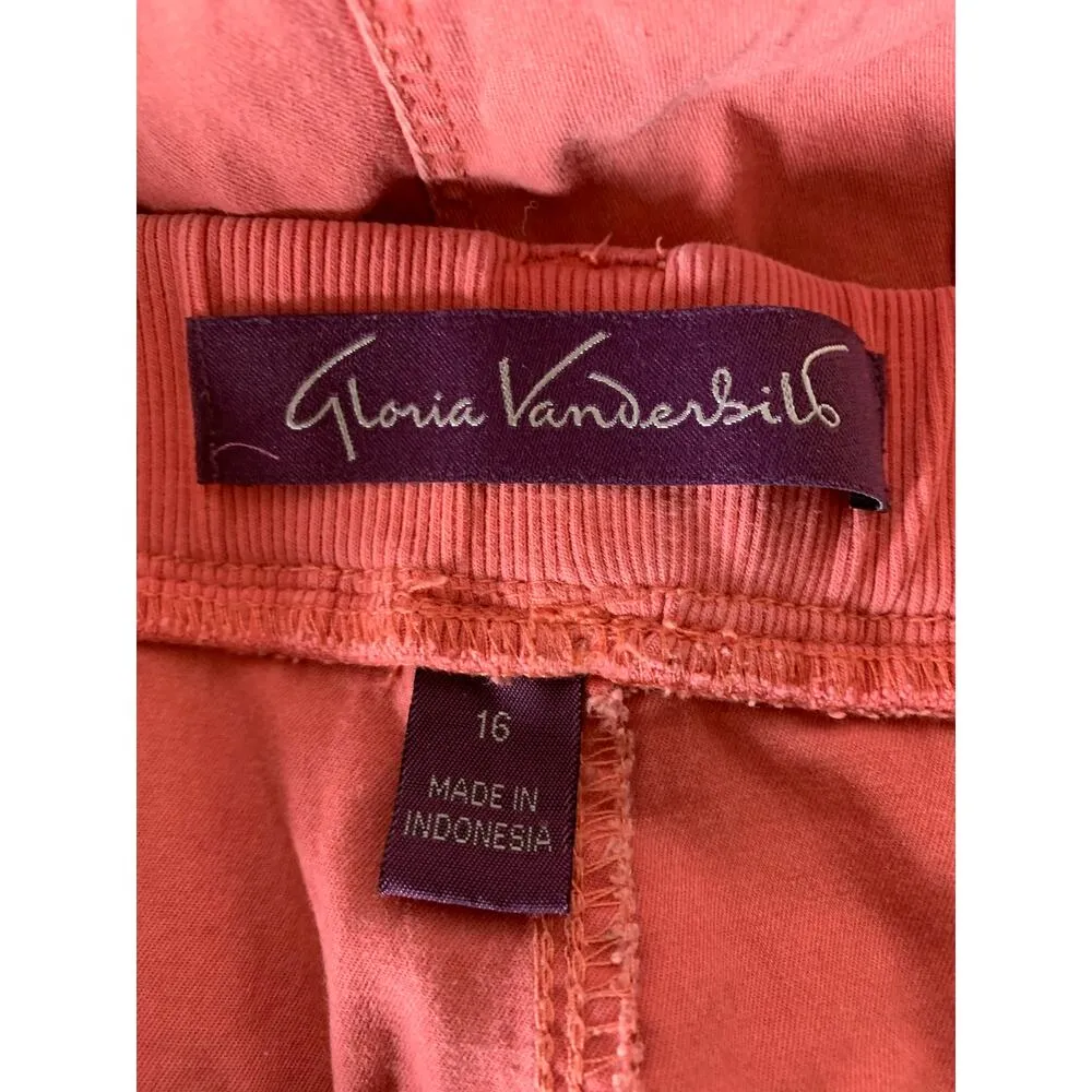 Gloria Vanderbilt shorts comfort waistband size 16 women - Image 2