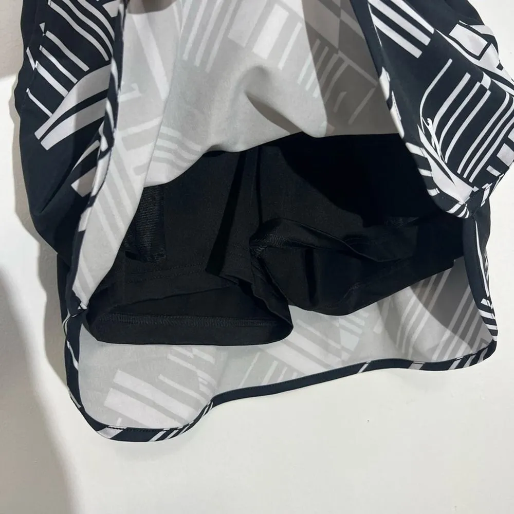 Slazenger Golf Skort Athleisure Women's Pull On Black White Pockets Size XS - Image 6