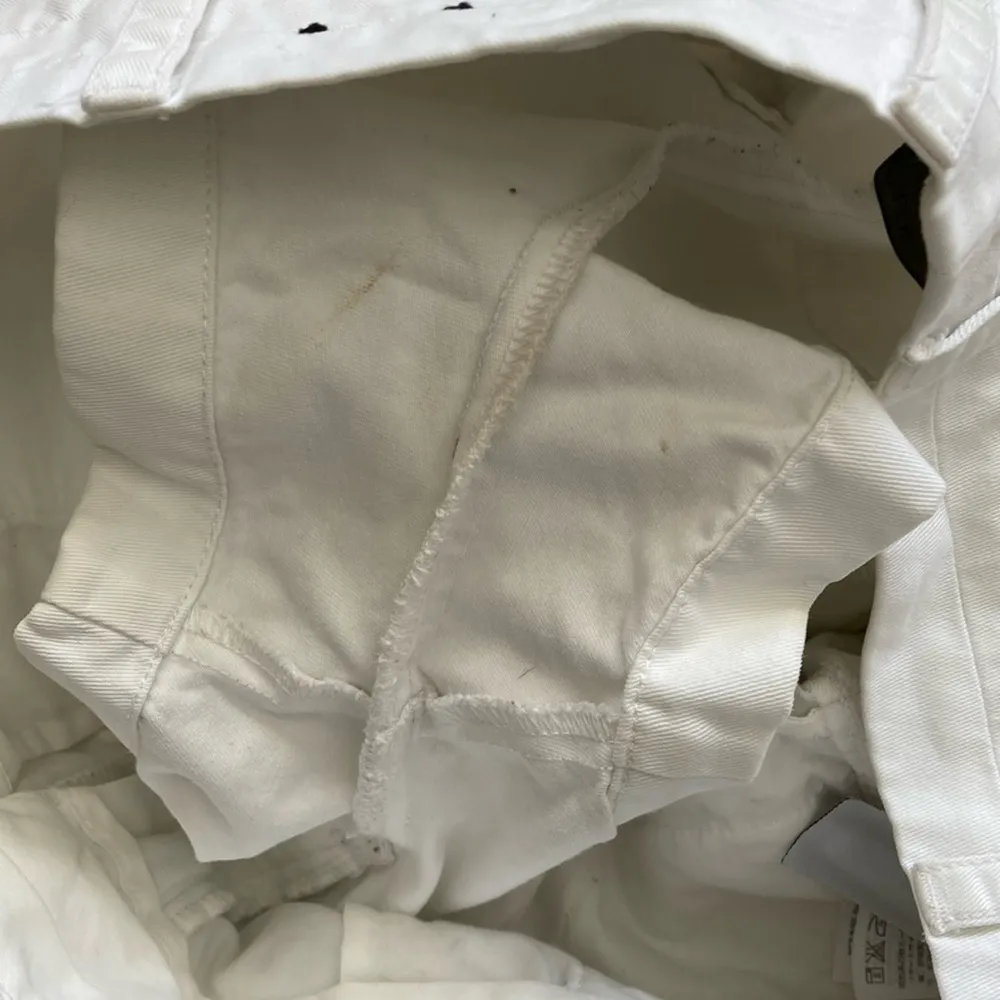 J. Crew Chino Shorts Size 2 Thick Fabric White Like New Boating Casual Preppy - Image 8