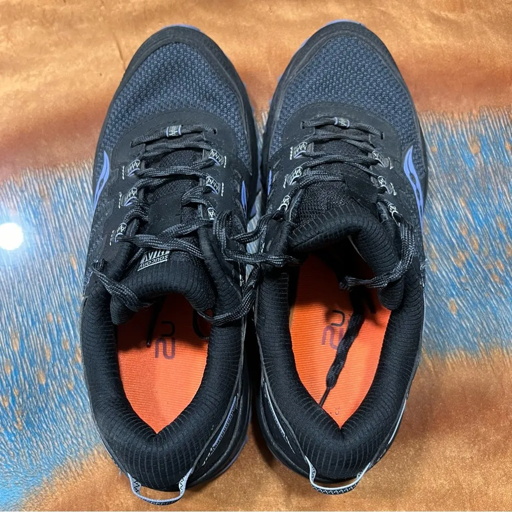 Saucony Excursion TR13 Trail Running Shoes size 8.5 black purple - Image 7