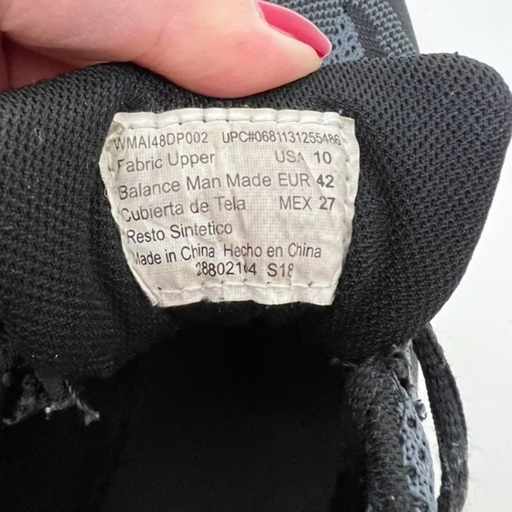 Avia black athletic lace up sneaker tennis shoes women fitness athletics size 10 - Image 8