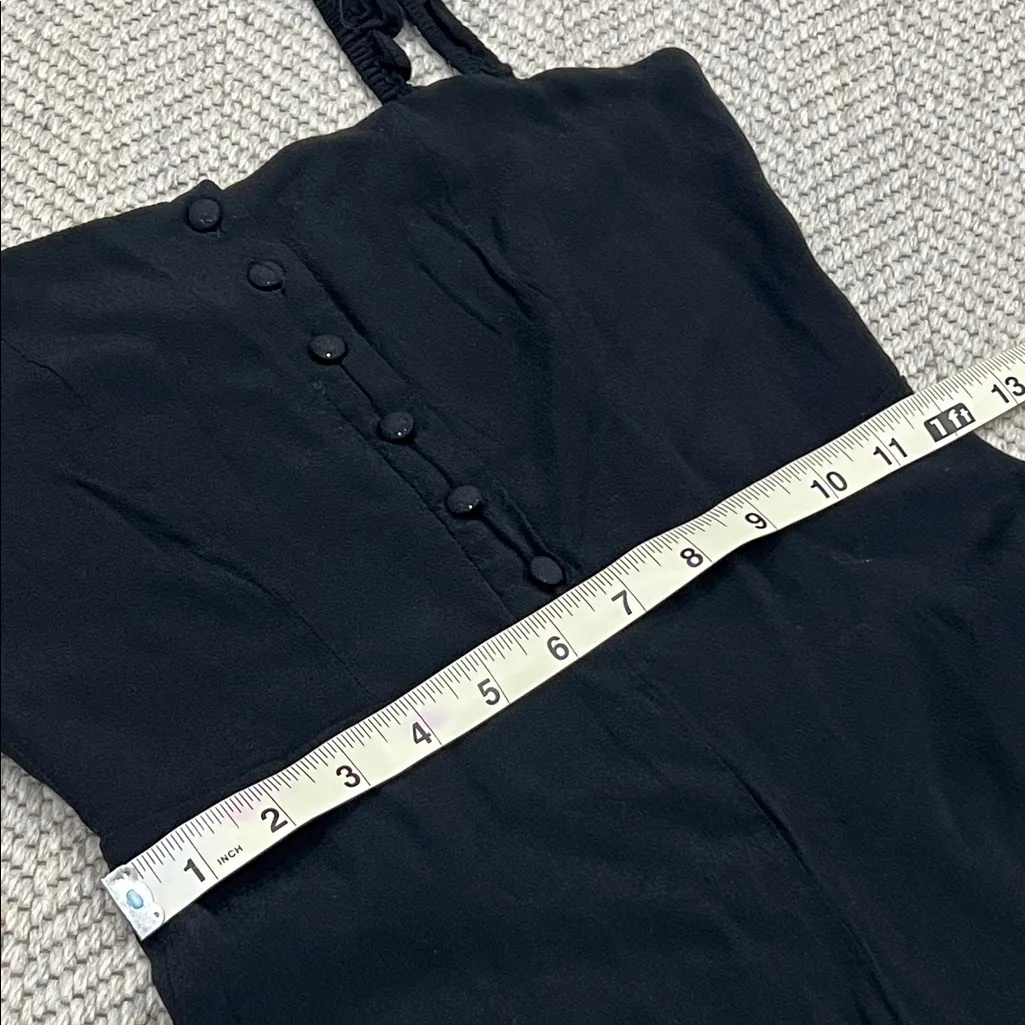 Olivaceous Black Wide-Leg Jumpsuit - Image 4