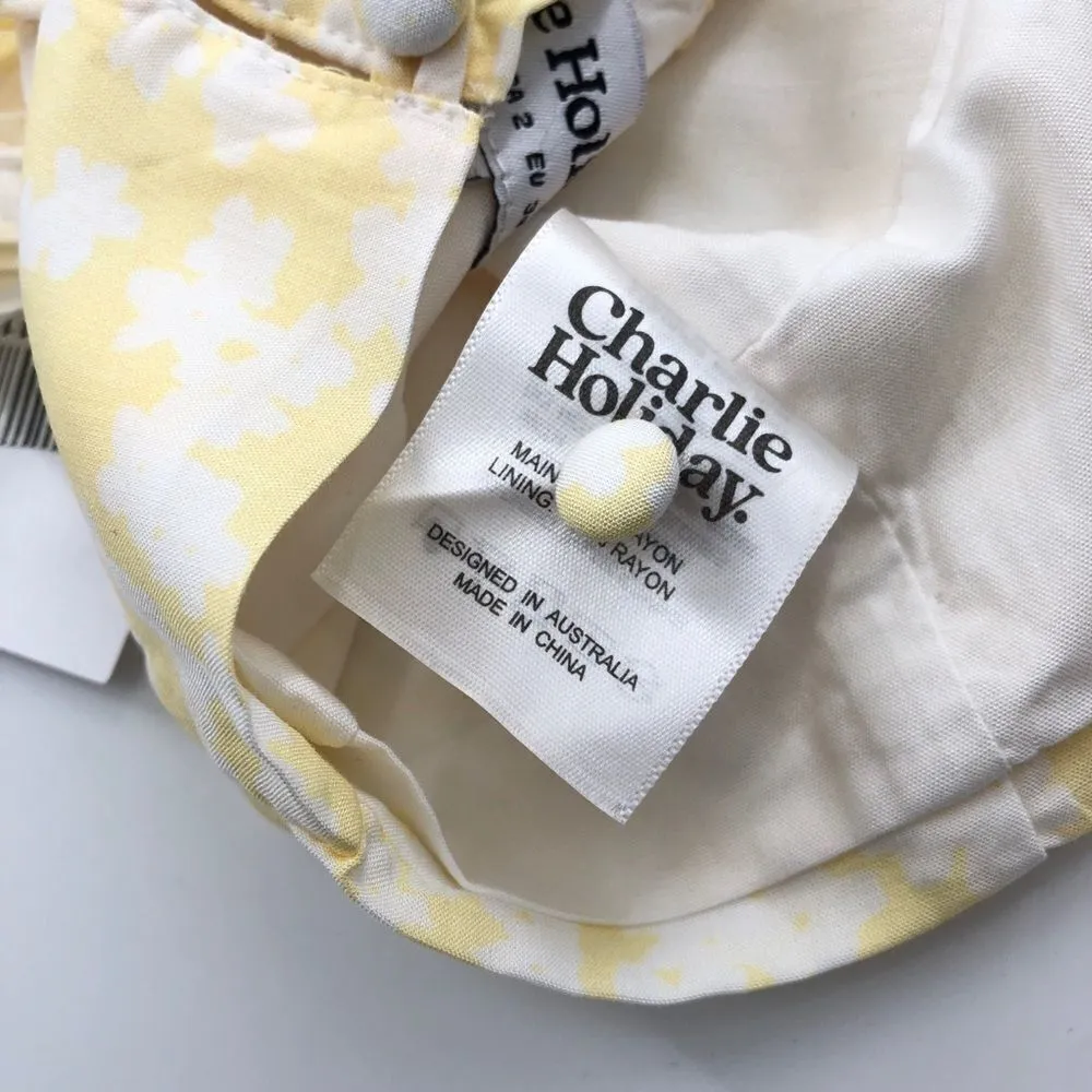 Charlie‎ Holiday Fable Yellow Top Size XS - Image 10