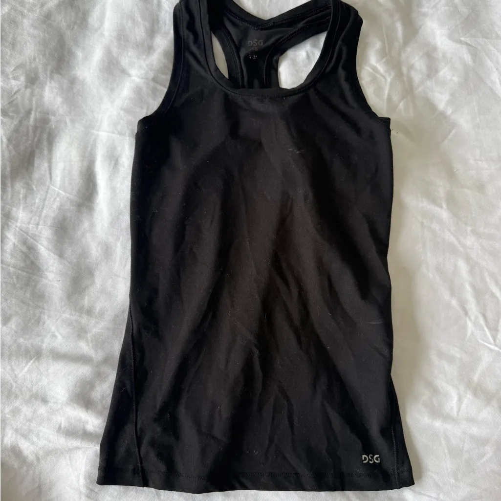 DSG black athletic tank top Size XS - Image 2