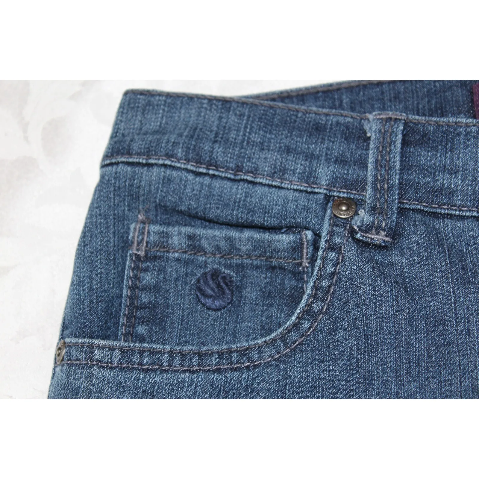 New Gloria Vanderbilt Denim Jeans S 6 Amanda Classic Fit Tapered Tummy Slimming - Image 5