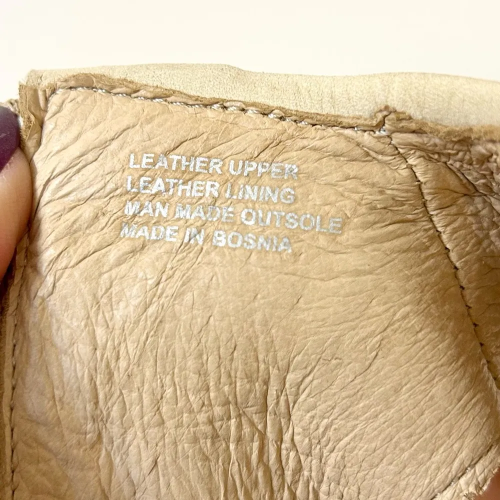 Miz Mooz Women’s Forge Leather Studded Gladiator Sandals in Stone Size 38 - Image 12