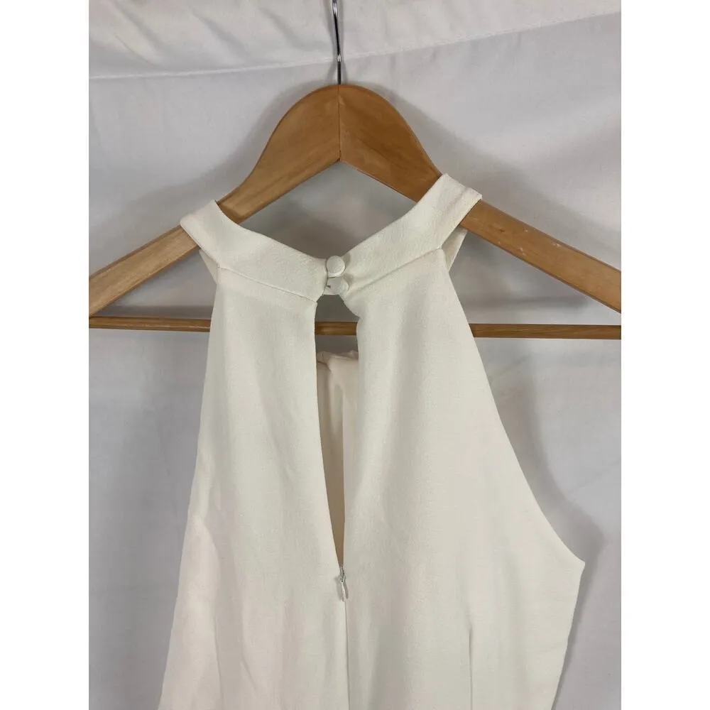 JULIA JORDAN Twist-Front Halter Jumpsuit size 12 - Image 7