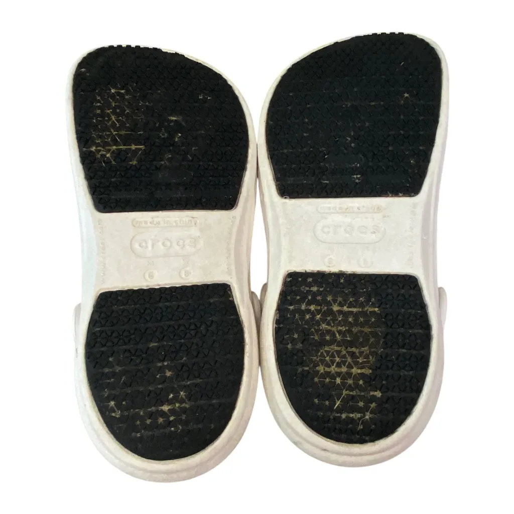 CROCS Bistro Classic White WORK Clogs Size 8 - Image 6