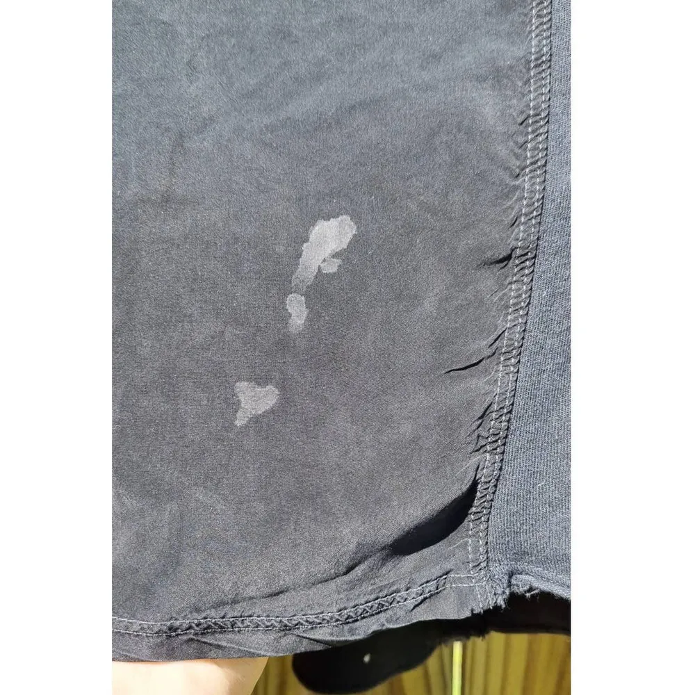 Current Elliott The Boxy Dolman Sleeve Tee in Black Ink Blot Women's Size 0 - Image 8