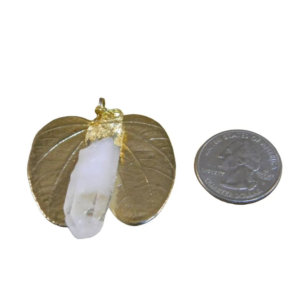 Natural Quartz Crystal Pendant, Arkansas Quartz Crystal Point Necklace, Gemstone - Image 4