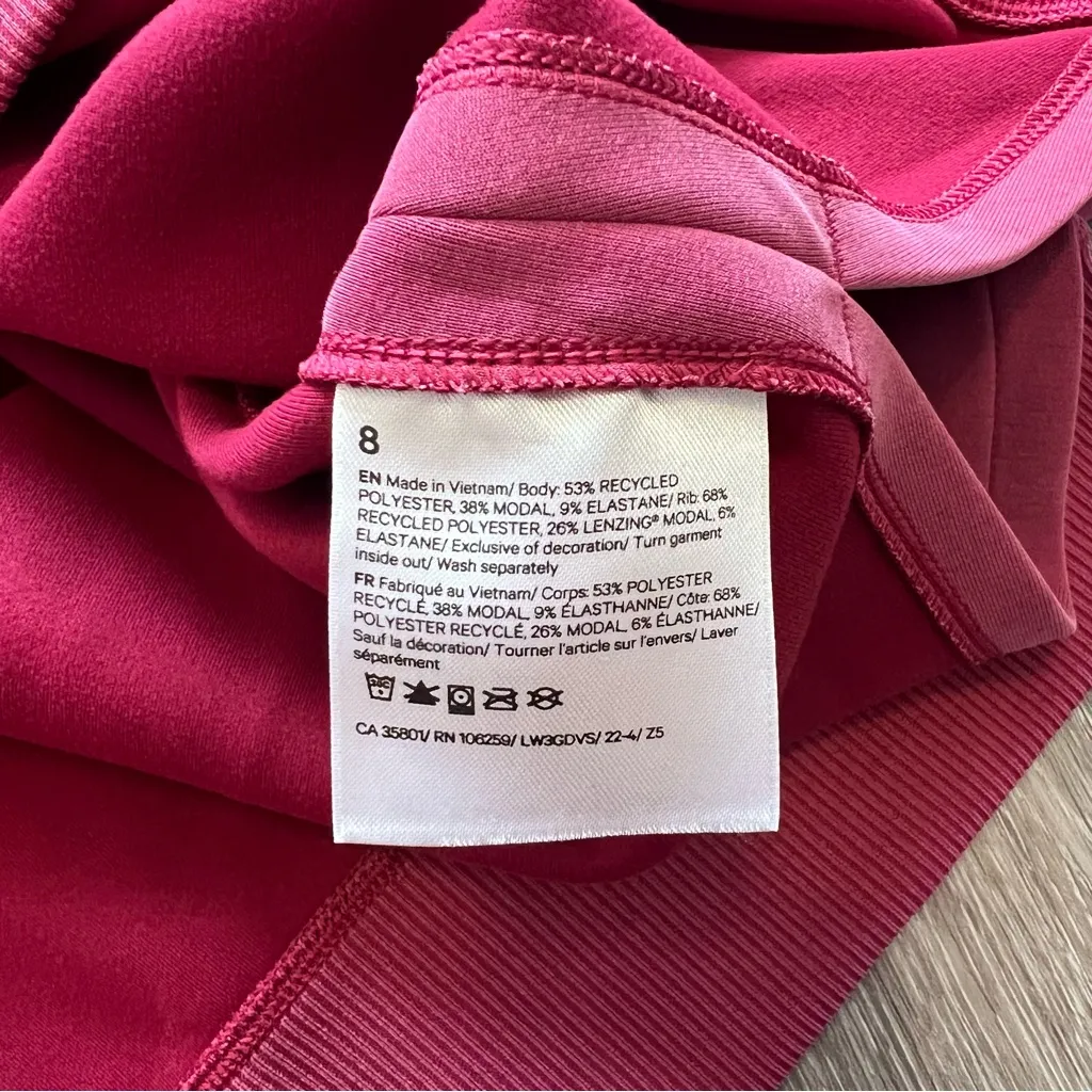 Lululemon softstreme pullover turtleneck in pomegranate‎ - Image 5