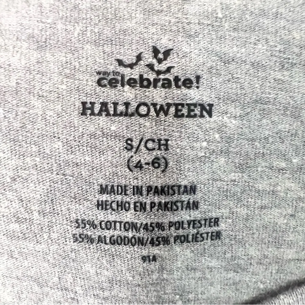 Autumn Leaves Hayrides & Apple Cider Fall Halloween Gray T - Image 5