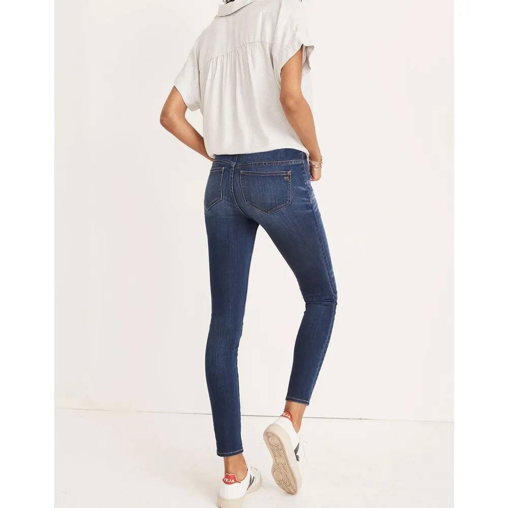 MADEWELL Over the Belly Skinny Jeans Danny Wash Denim Jeans NWT Size 29 - Image 2