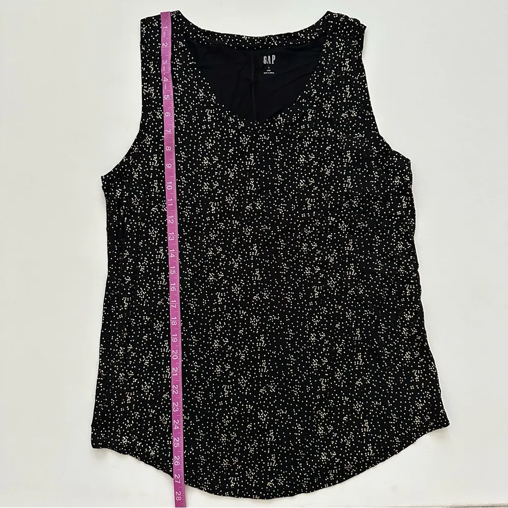 Gap Black Sleeveless Top Size L Women - Image 7