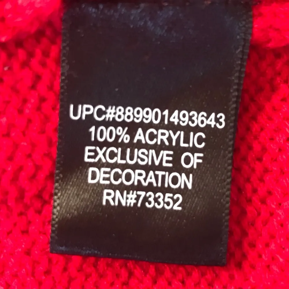 United States Sweaters Reindeer Christmas Sweater, Red, X-Large - Image 7