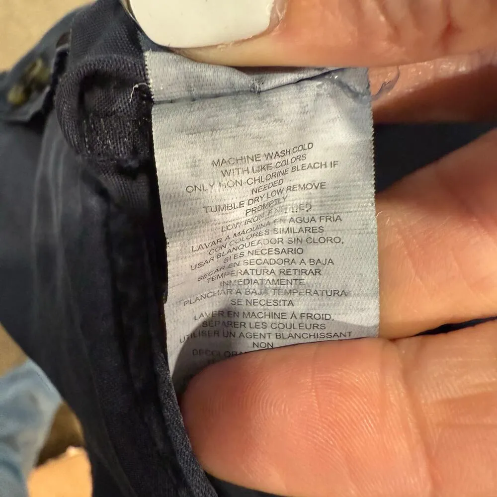 Thread & Supply Navy Jumpsuit Sz M Blue Size M - Image 8