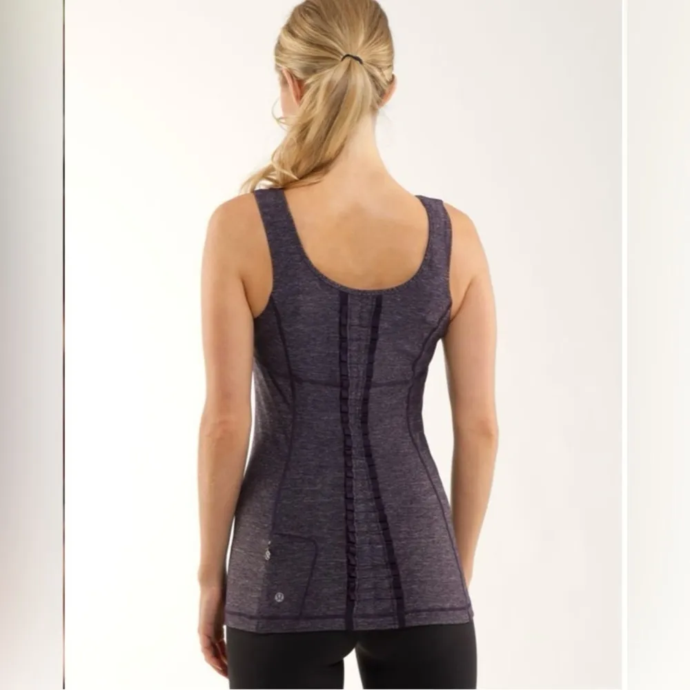 Lululemon Run Free Tank Purple Size‎ 4 - Image 2