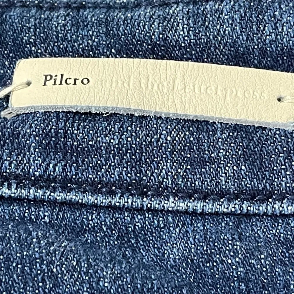 Anthropologie Pilcro and the Letterpress Floral Sequin Slim Boyfriend Jeans 25 - Image 12