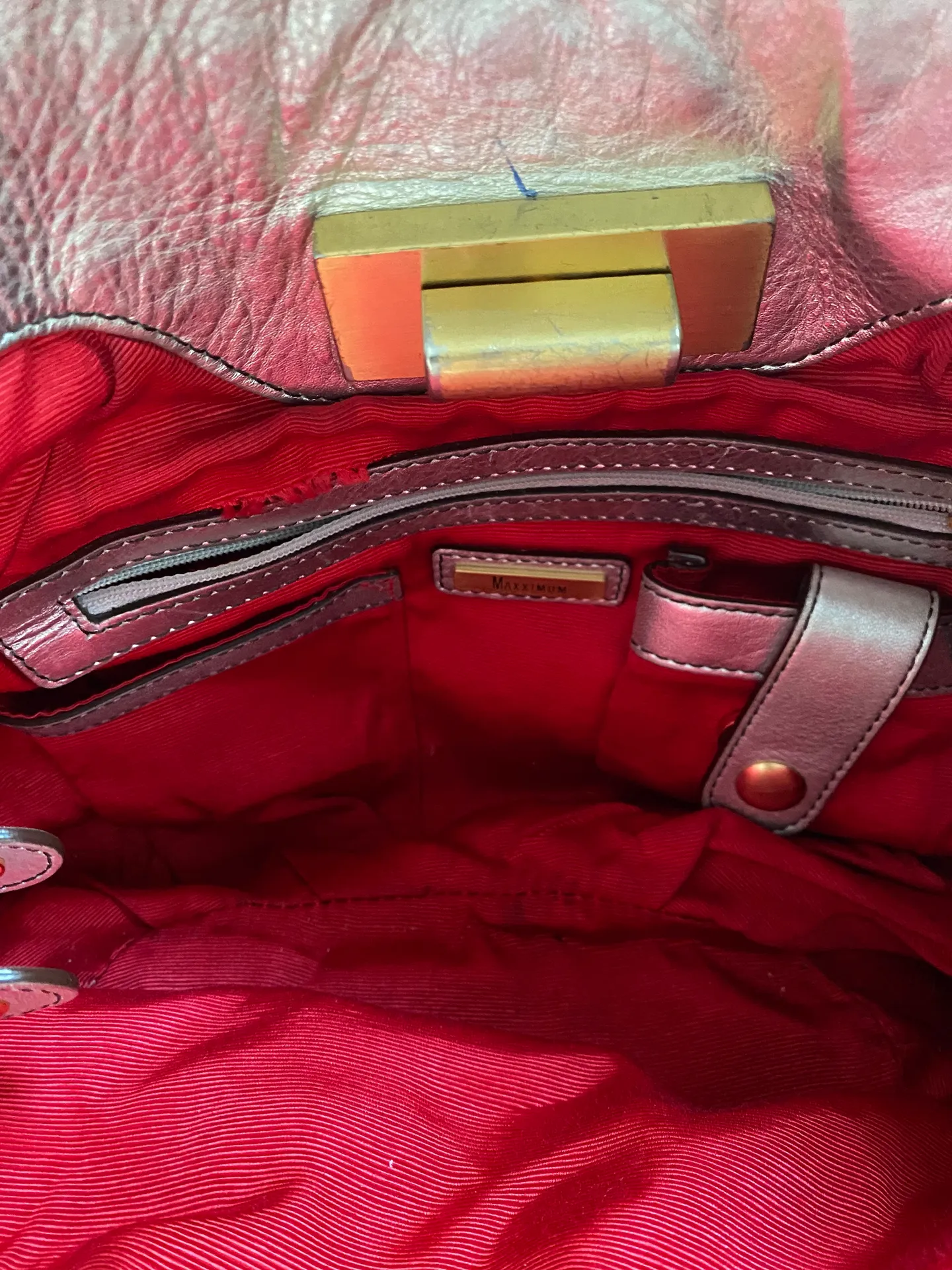 Silver Leather Purse - Image 4