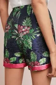 PatBO Silky Floral Print Shorts - Image 6