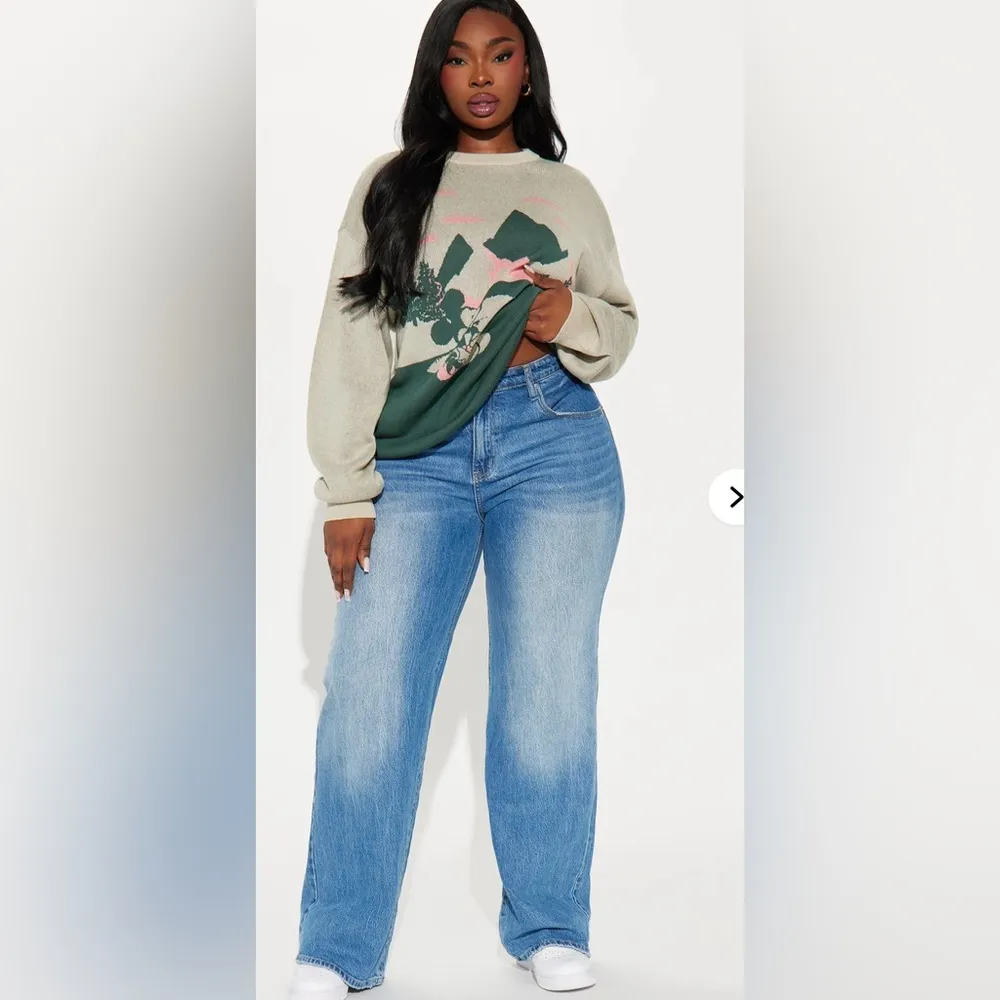 Disney Women's Sweater - Green and Pink - Image 4