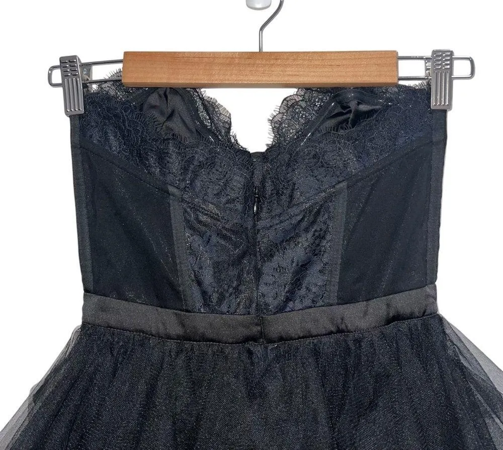 NEW NWT  x Revolve Bustier Gown In Black - Image 8