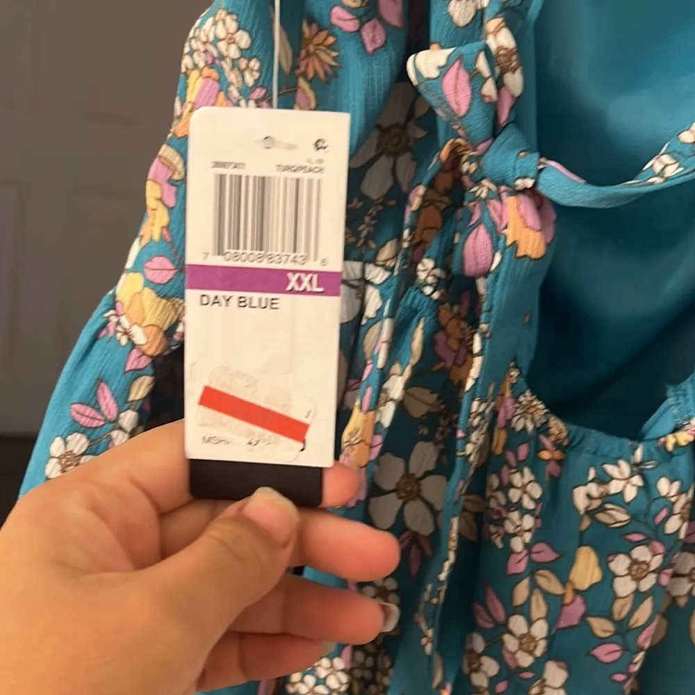 City studio flower dress size XXL Blue - Image 5