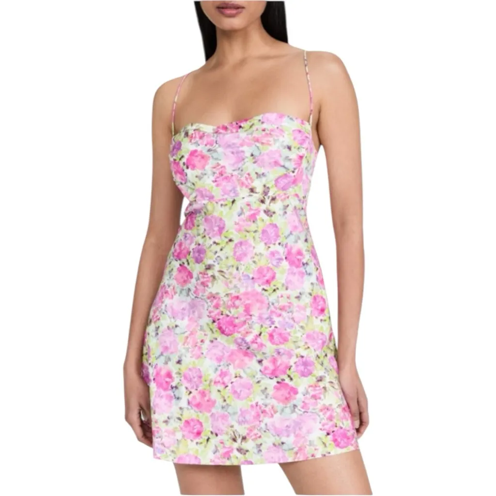 NWT For Love & Lemons Paulina Mini Dress Size Small - Image 8