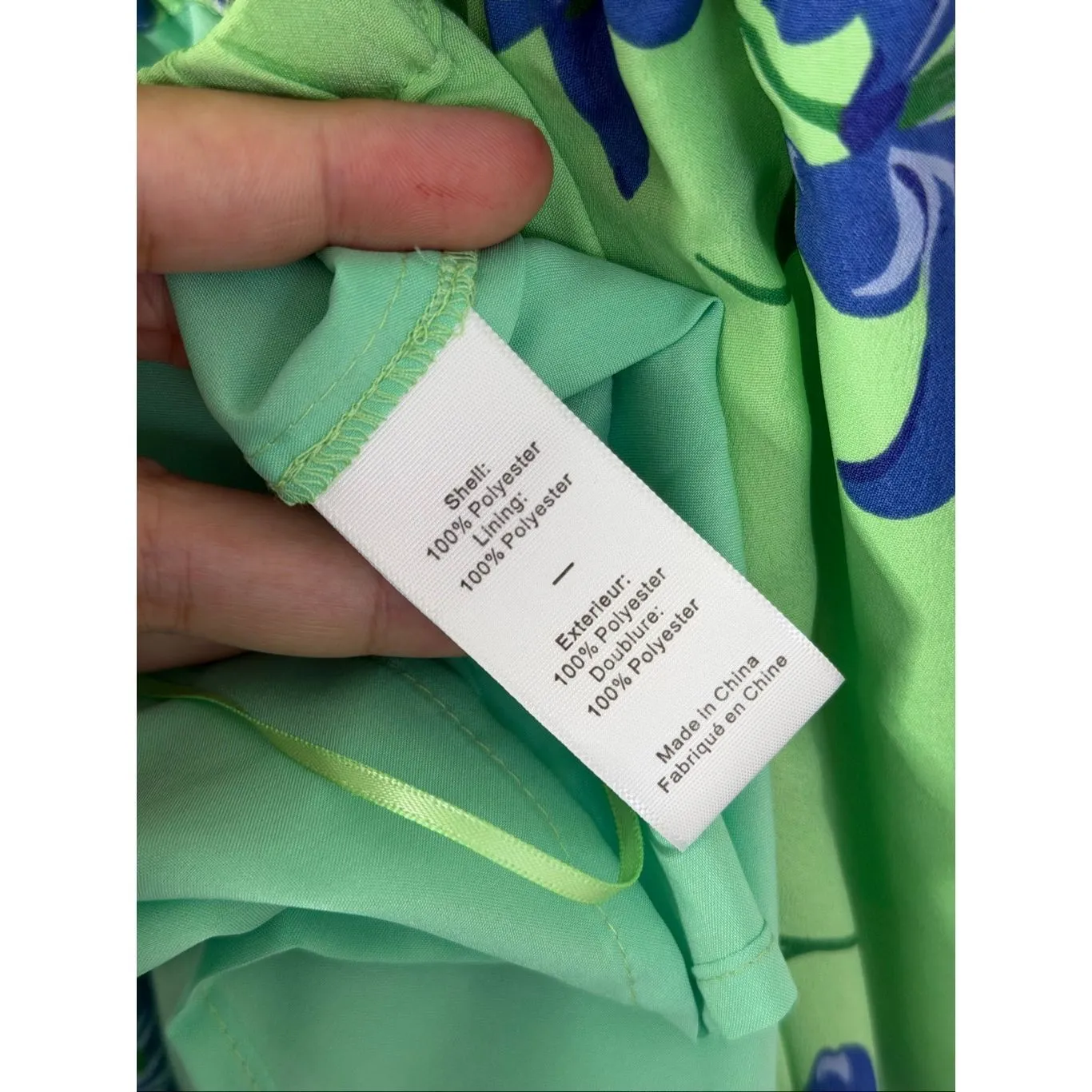 Likely Karrica Maxi Dress Green Blue Floral Print Cut Out Halter Size 8 NEW - Image 9