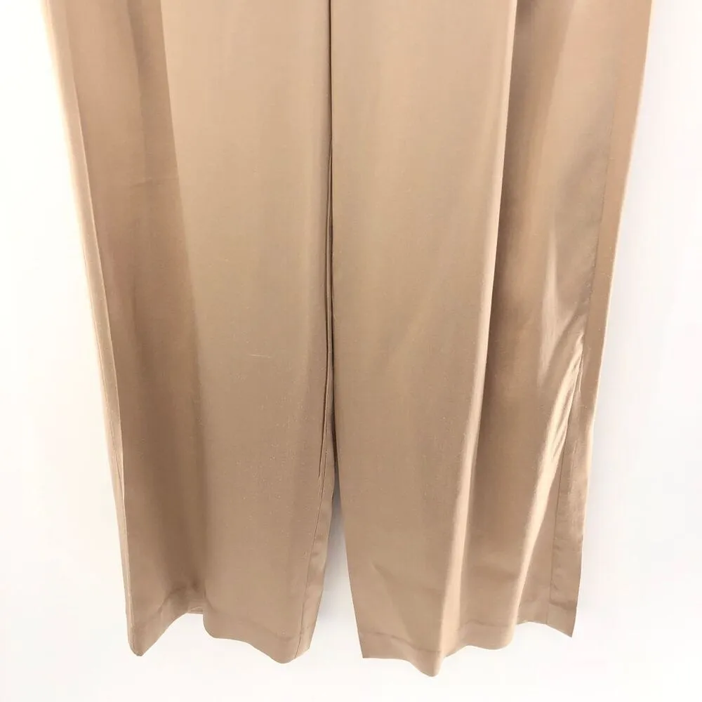 The Sei x REVOLVE Wide Leg Trouser in Champagne‎ Tan Size 2 - Image 8
