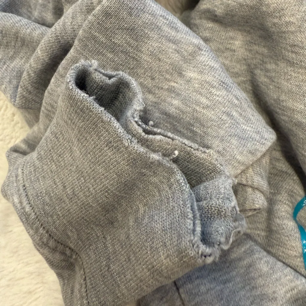 Y2K NIKE SWOOSH ATHLETIC ACTIVE WEAR PULLOVER HOODED SWEATSHIRT L - Image 6