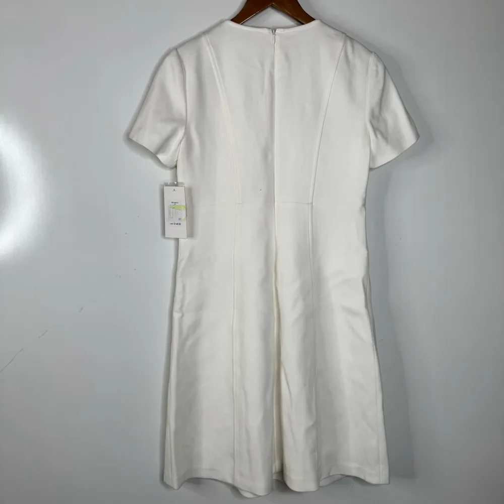 Harper Rose NWT Classic White Knee Length Dress Size 6 - Image 2