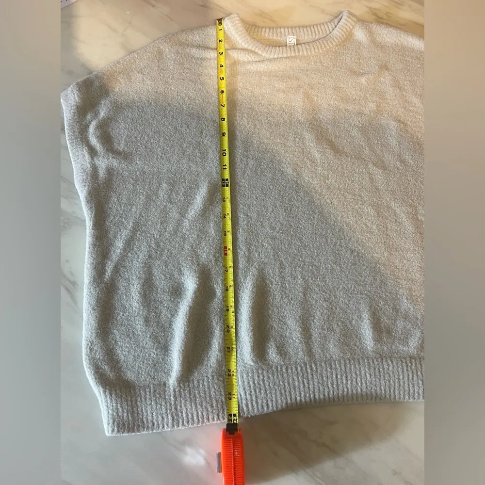 STYLUS Women's Size XL Cream Crew Neck Sweater Soft Knit Minimalist - Image 6