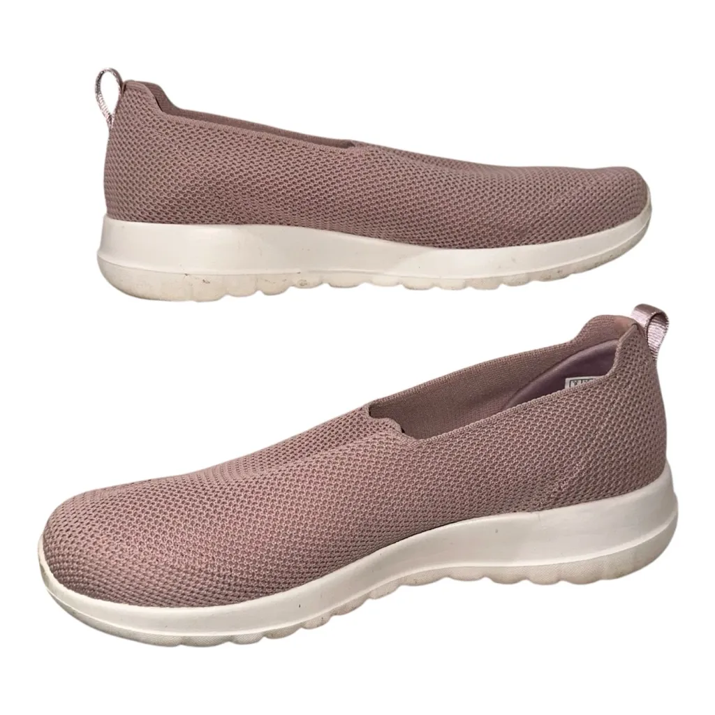 EUC SKECHERS Air Cooled Goga Mat Sneakers in Mauve - size 9 - Image 2