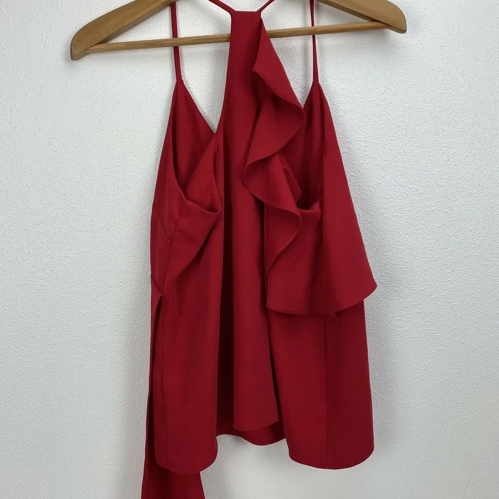 Amanda Uprichard Red Cairo Cami Tank Top - Image 6