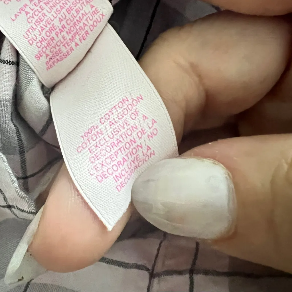 Victoria's Secret Plaid Sleep Shirt XSMALK PINK - Image 9