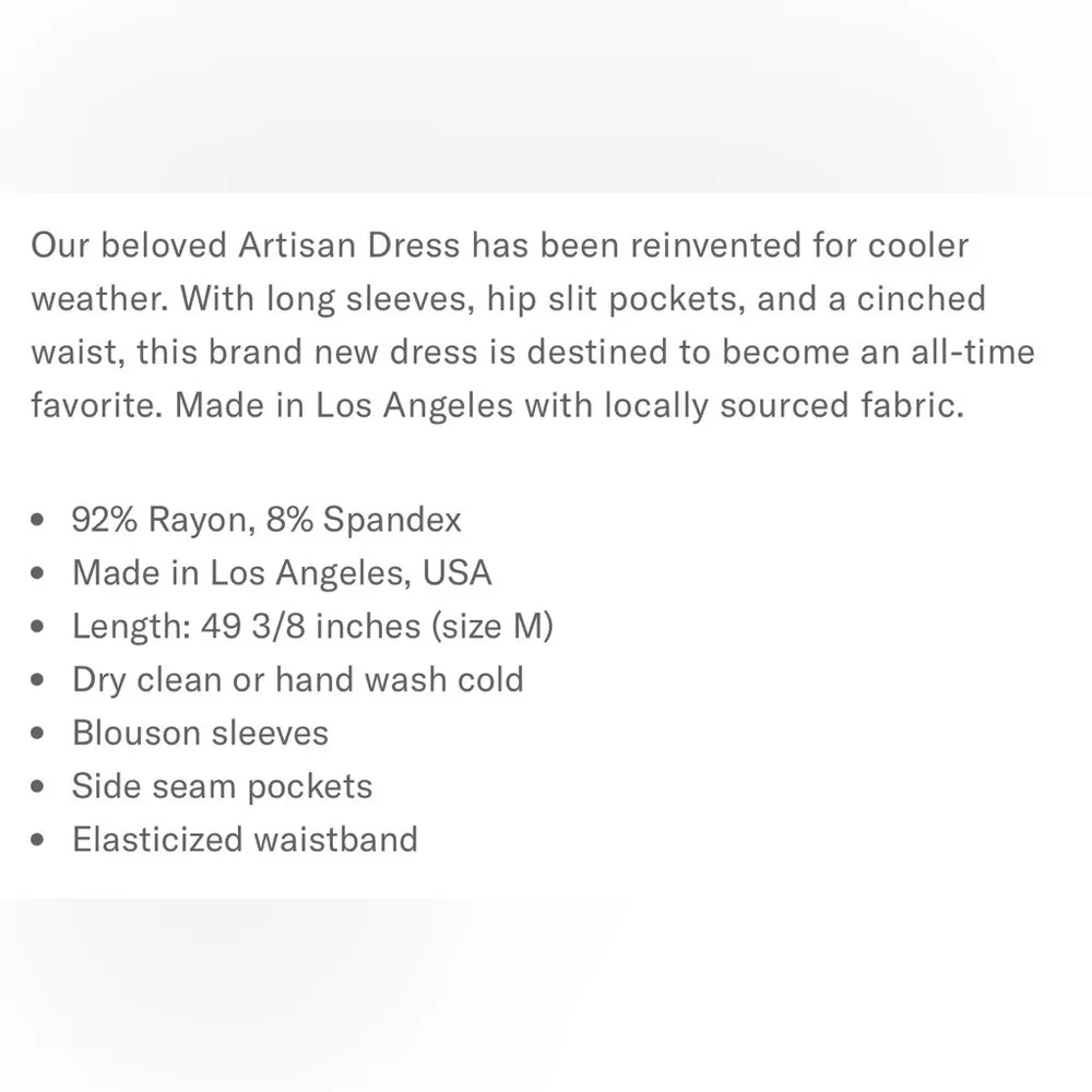 Karen Kane black artisian dress. Rayon/Spandex. Side pockets. Size Small. NWT. - Image 7