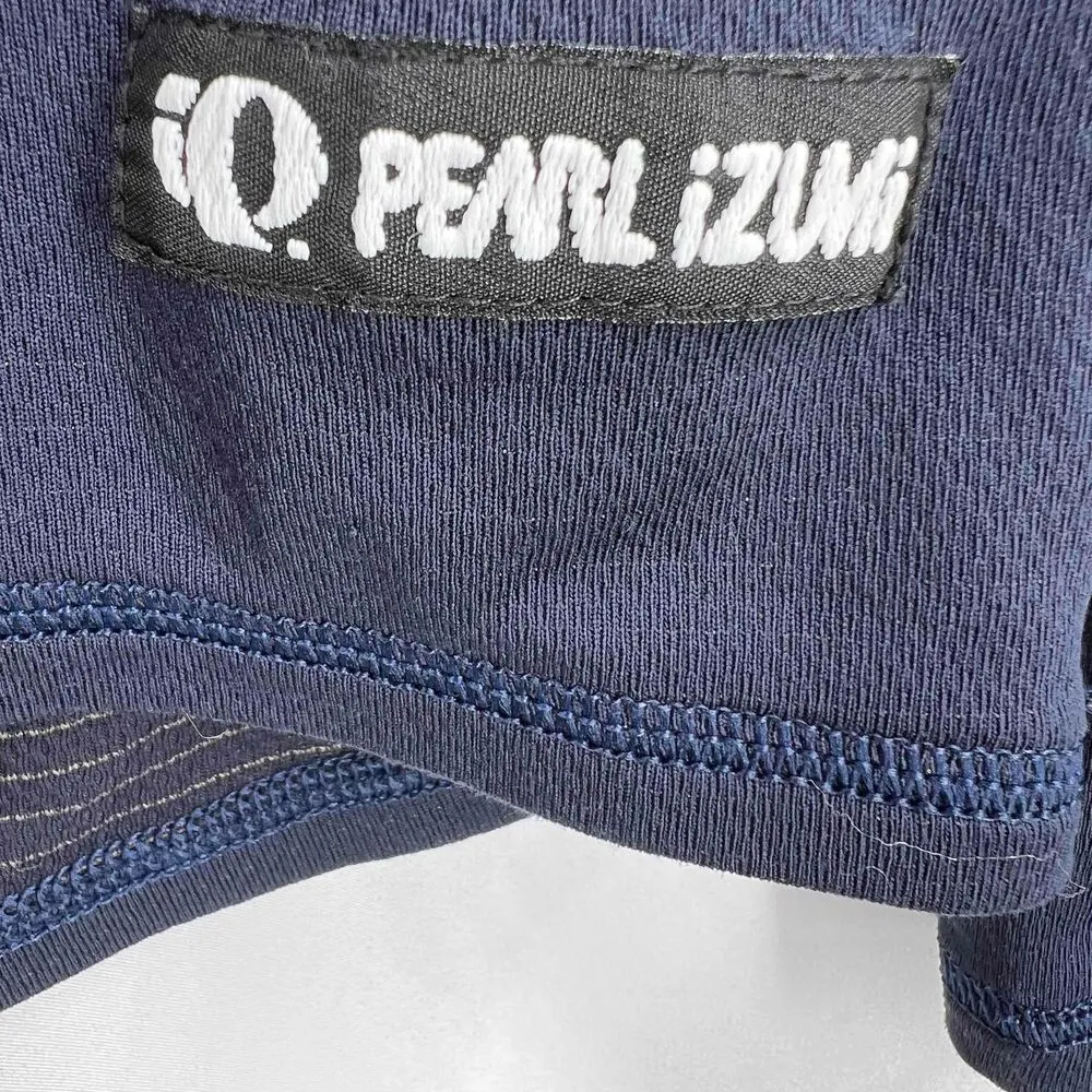 Pearl Izumi Blue X-Static Half Zip Long Sleeve Pullover Womens Medium - Image 5