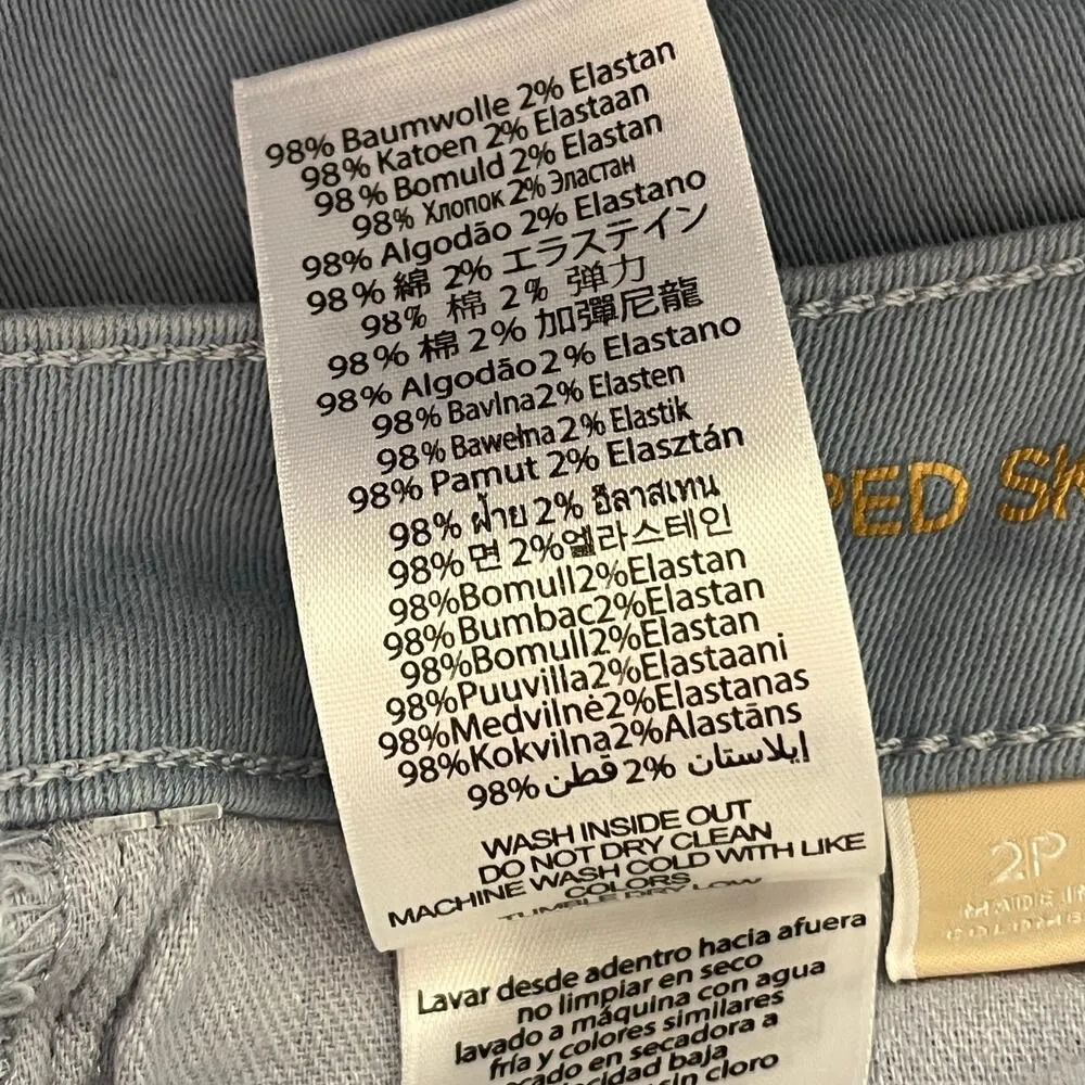 MICHAEL Michael Kors Izzy Cropped Skinny Mid-Rise Cropped Pants - Size 2P - NWT - Image 8