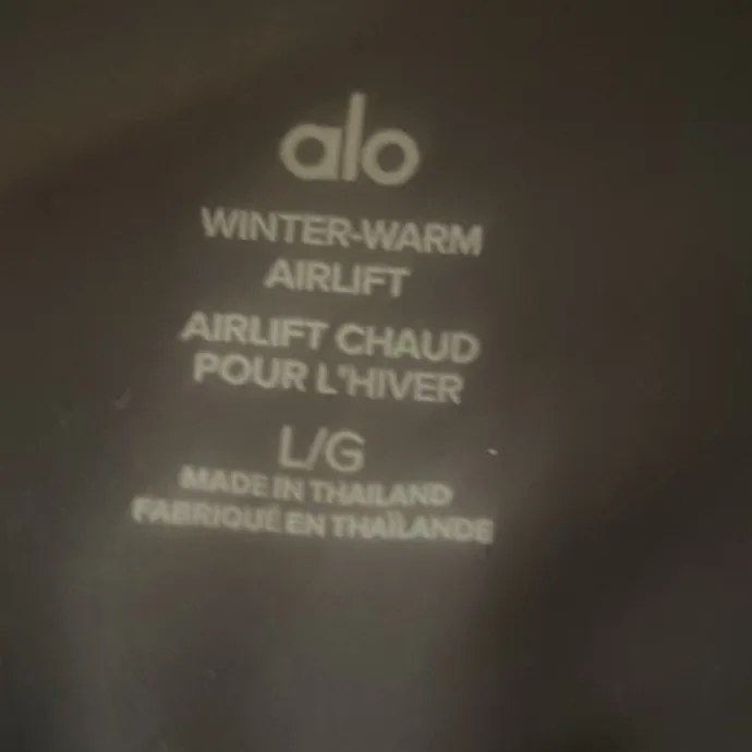 ALO Yoga Black Moto Leggings - Image 3