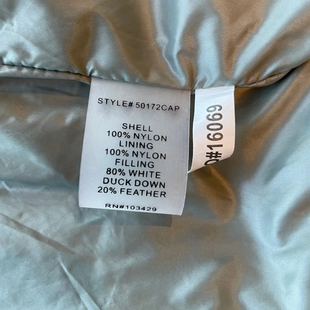 Anorak Down Green Brown Camo Puffer Vest Lightweight Warm - Image 9