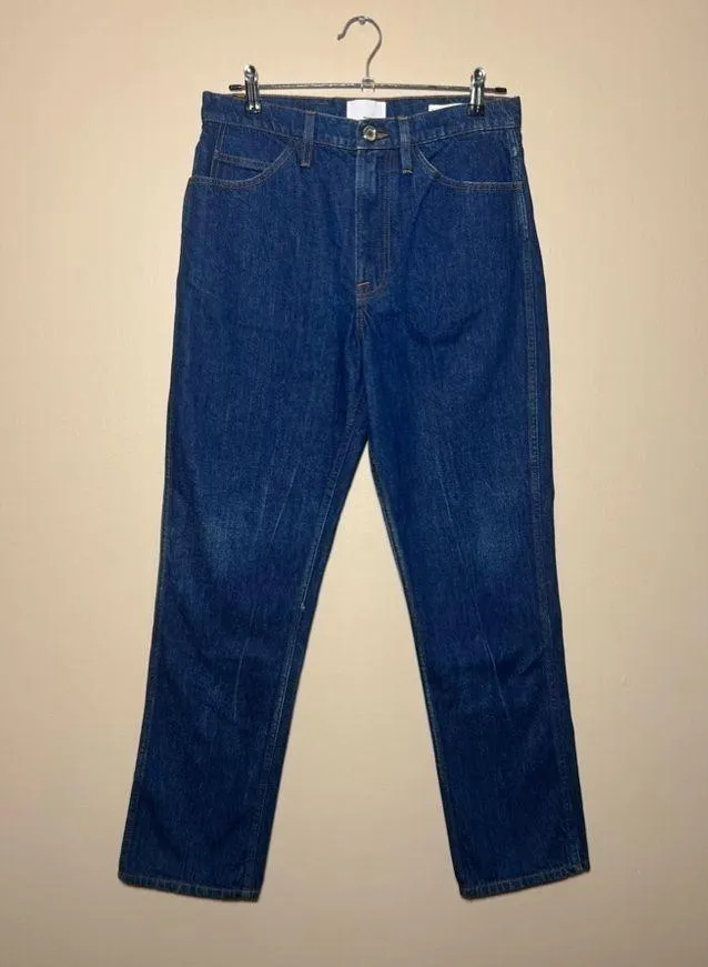 Frame Le Italien Straight Jeans in Vintage Blue - Image 5