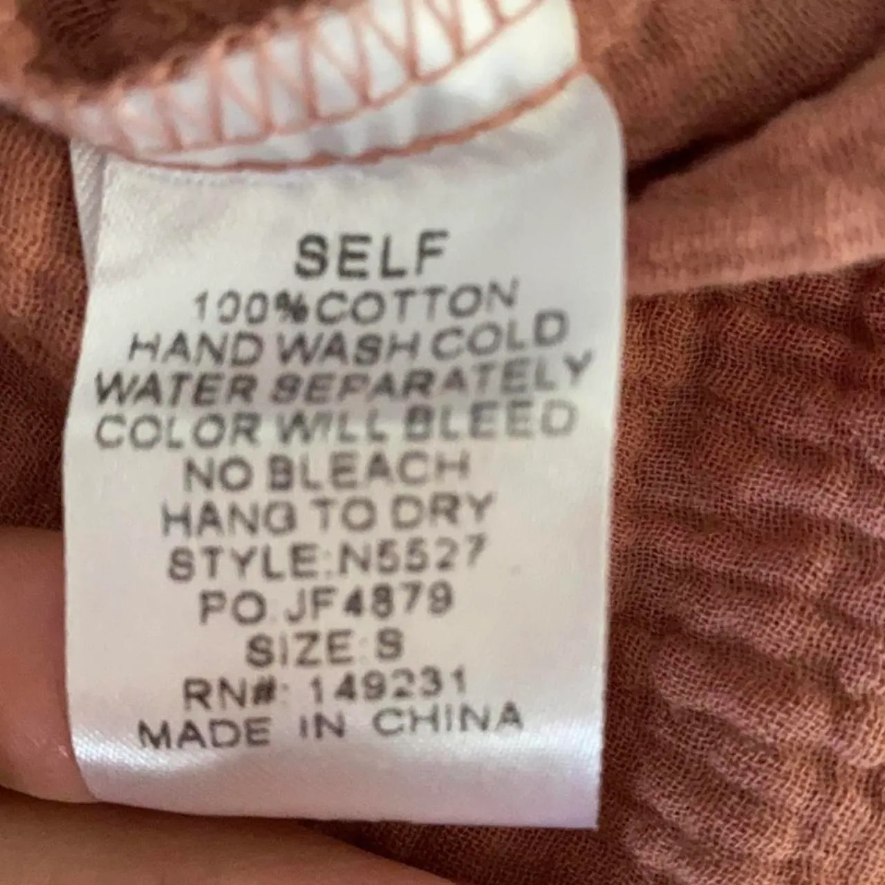 Kori  Dusty Rose Colored Dress - Image 6