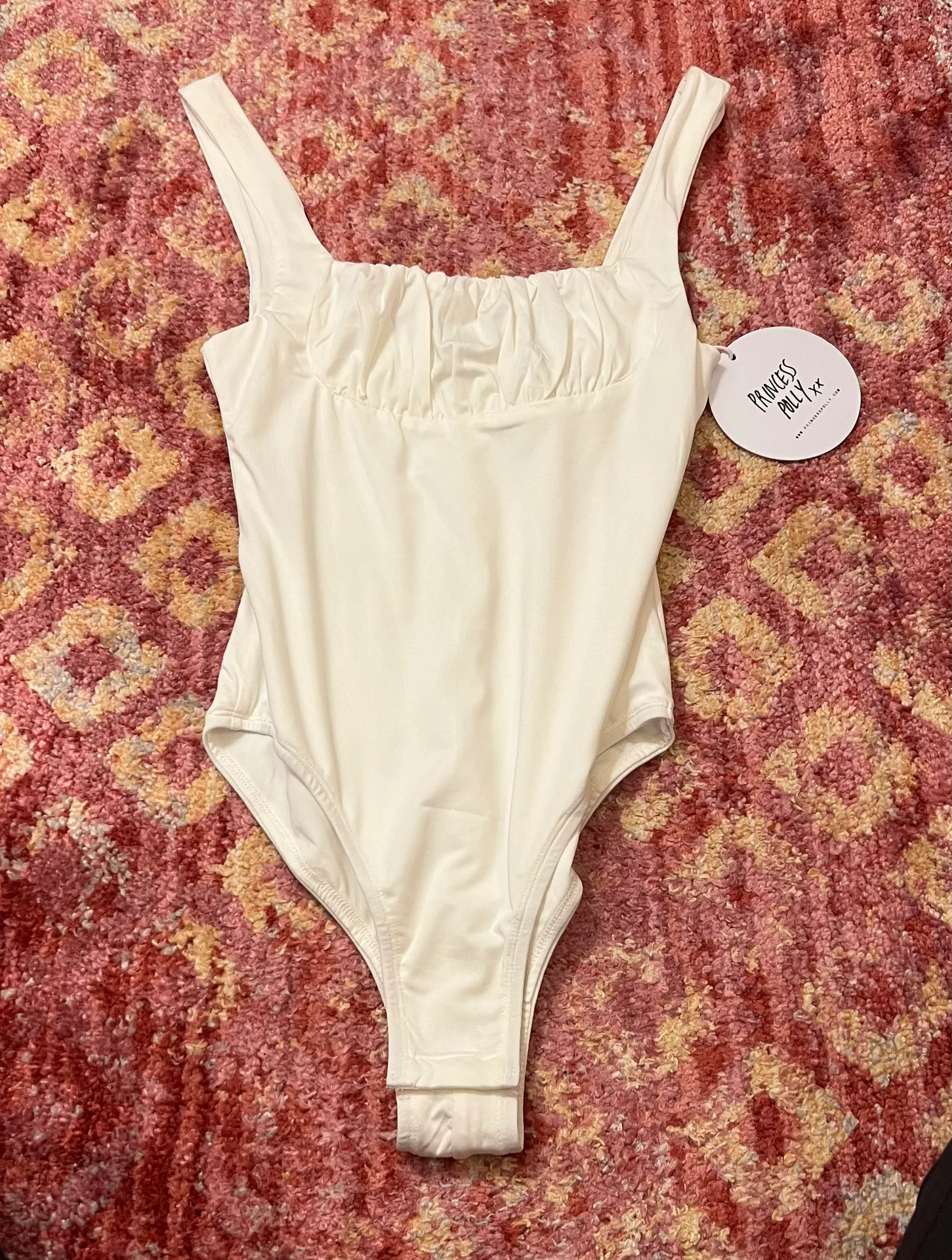 Aggie Bodysuit White - Image 3