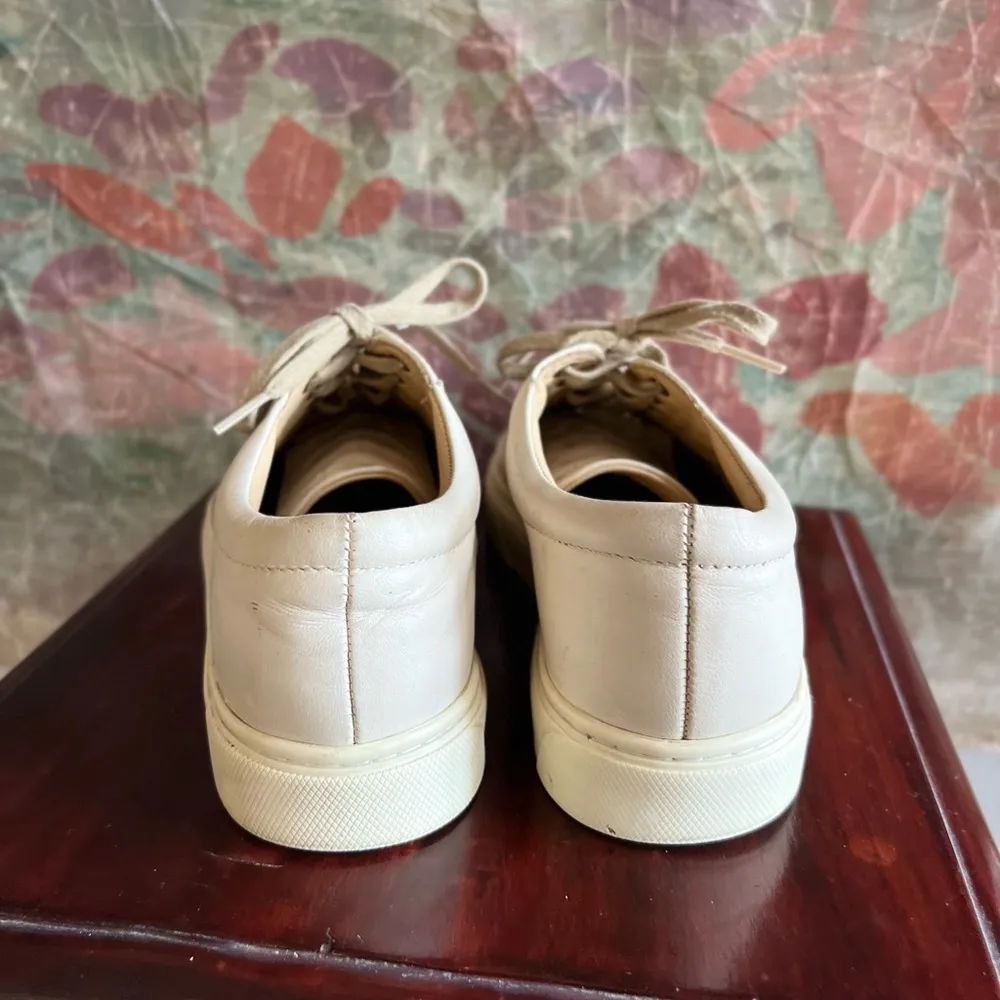 Nisolo Handcrafted Elayna Sneakers in Latte womens 7.5 - Image 7