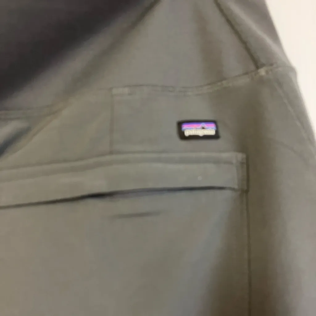 Patagonia Worn Wear Women’s Happy Hike Studio Pants - Size Large -‎ Gray - Image 7