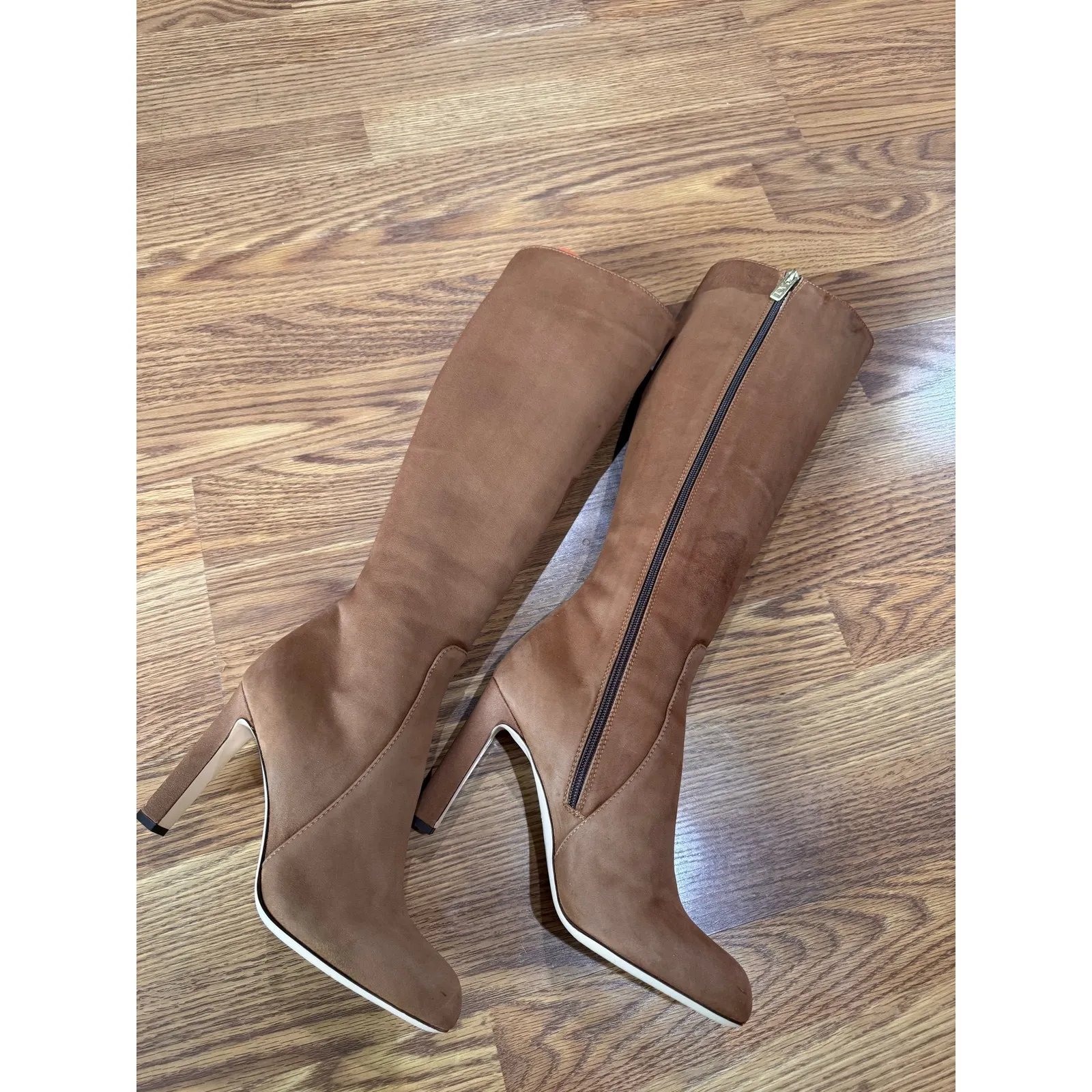 AGL Milly Brown Suede Knee - Image 4