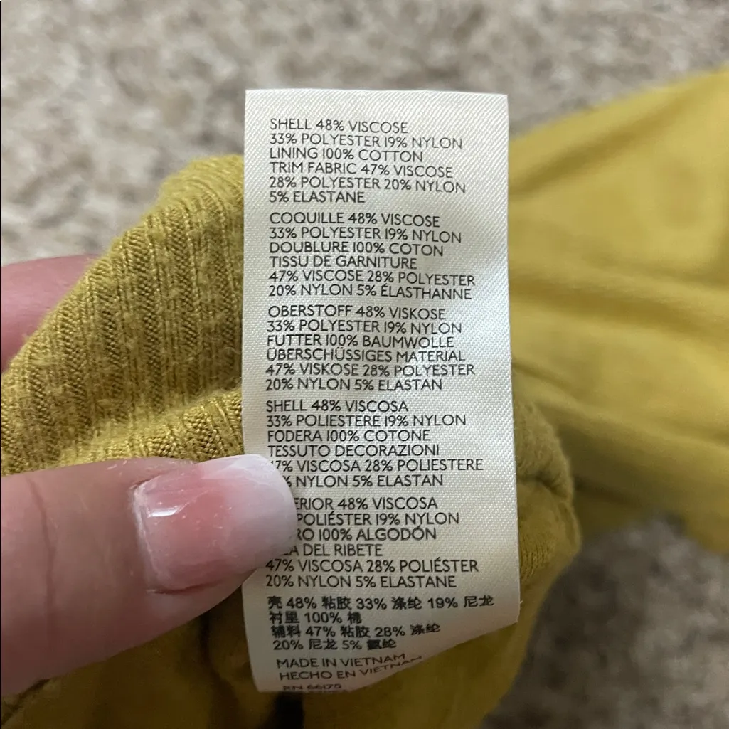 We The Free Oversized Bubble Crop Pullover light Sweater Medium Free People - Image 7