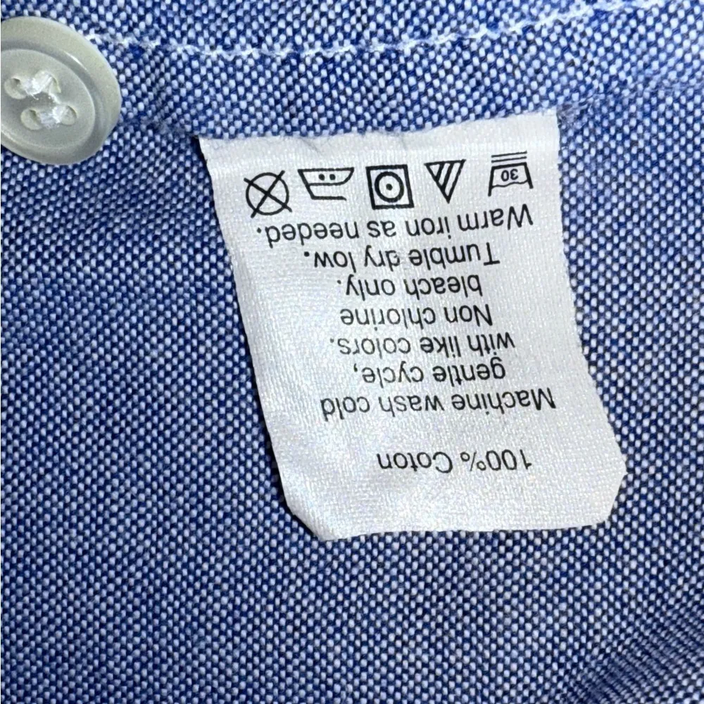 J. Crew Women’s 3/4 Button-Down pullover timeless classic cotton Shirt large - Image 9