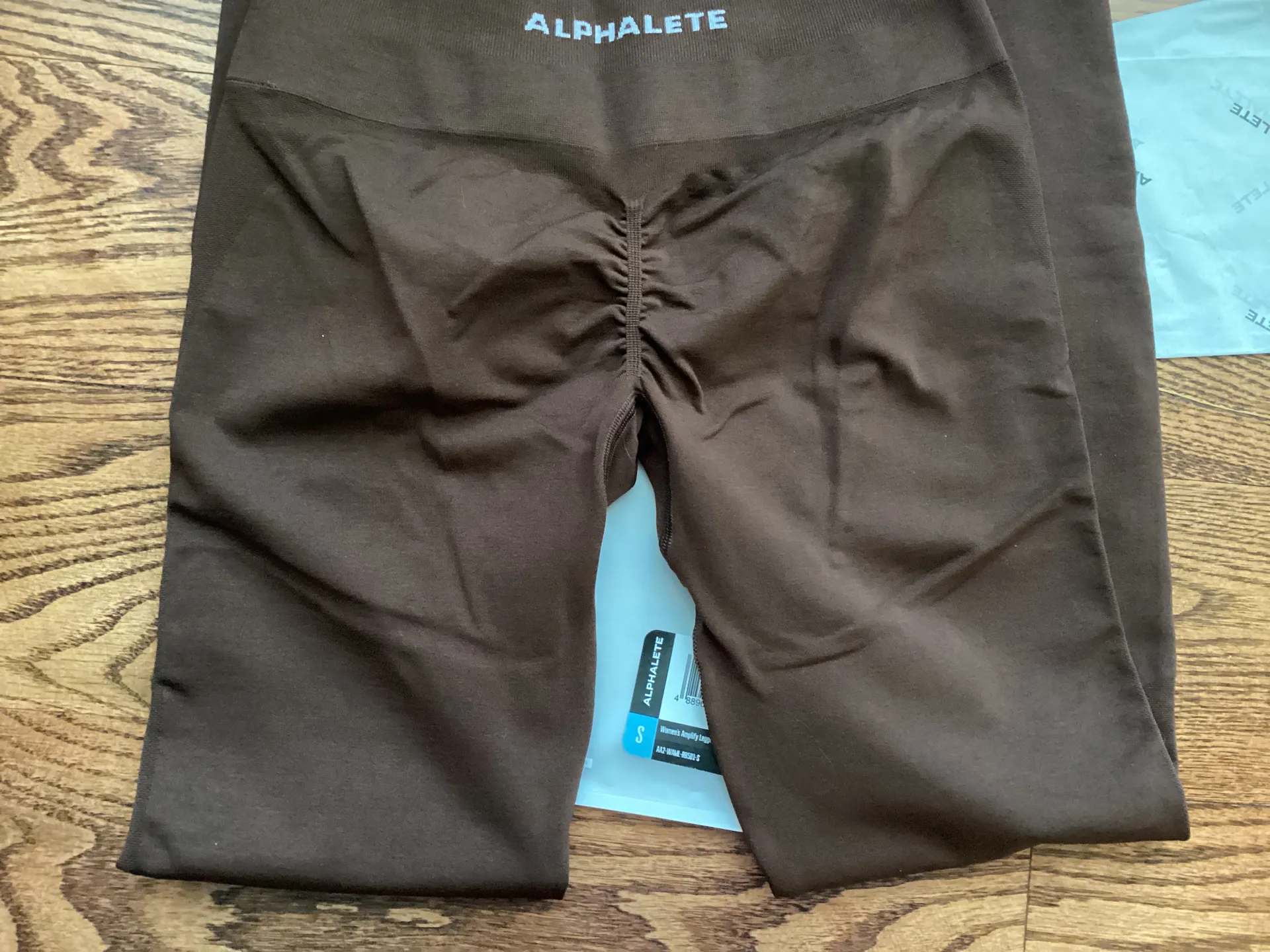 Amplify Rich Brown Leggings - Image 5